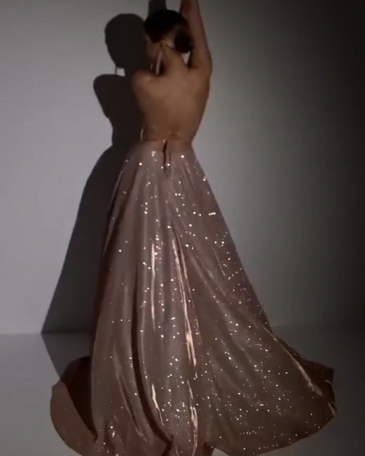 Sparkly evening dress