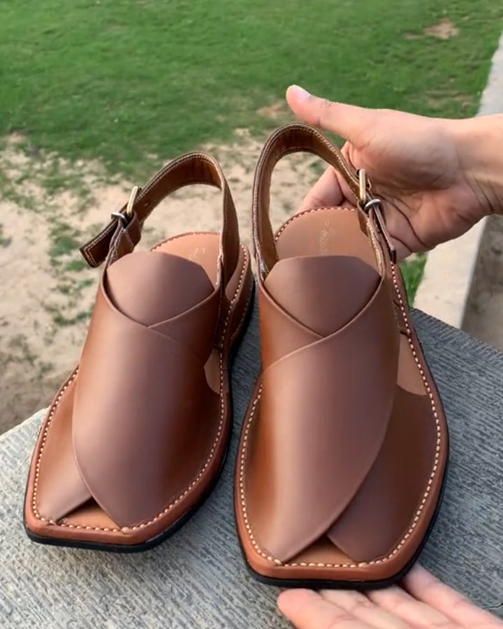 Hand Stitched Leather Sandals