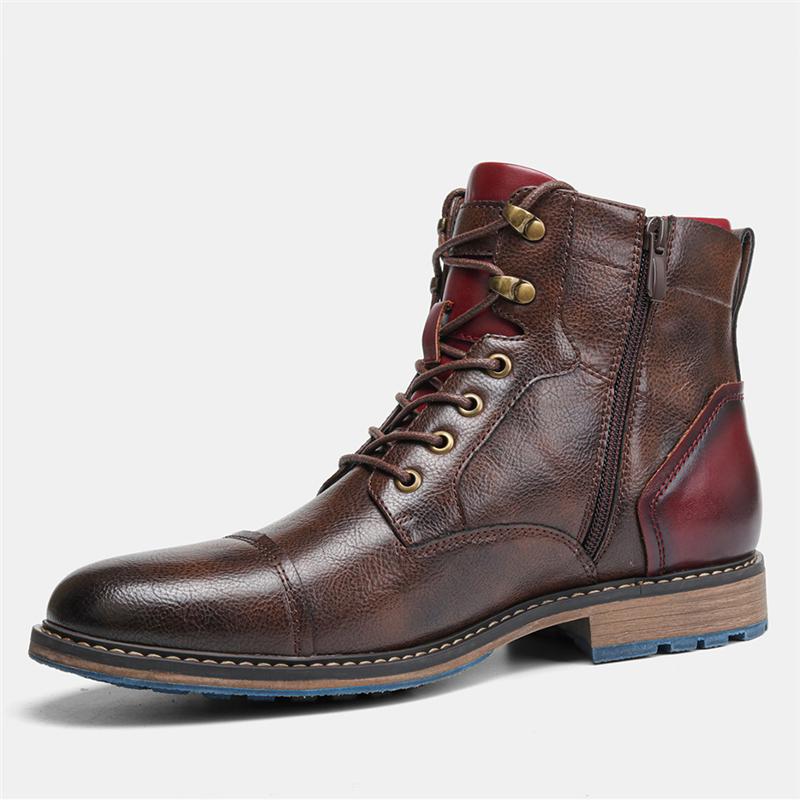 Men Comfy High Quality Leather Boots