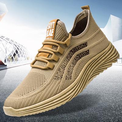 Men Sneakers Fashion Breathable Lace Up Mesh Shoes Comfortable Vulcanize Shoes Light Sneakers for Men