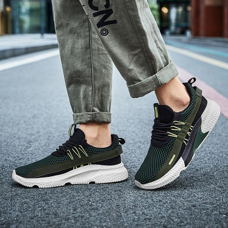 Men Fashion Casual Shoes 2024 Trending Mens Breathable Walking Sneakers