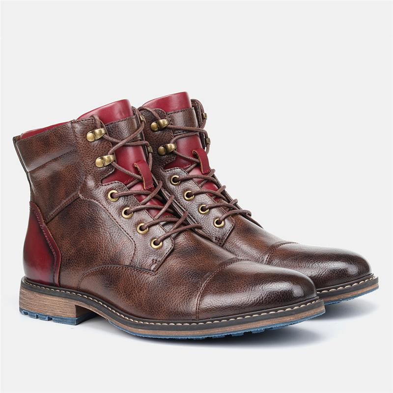 Men Comfy High Quality Leather Boots