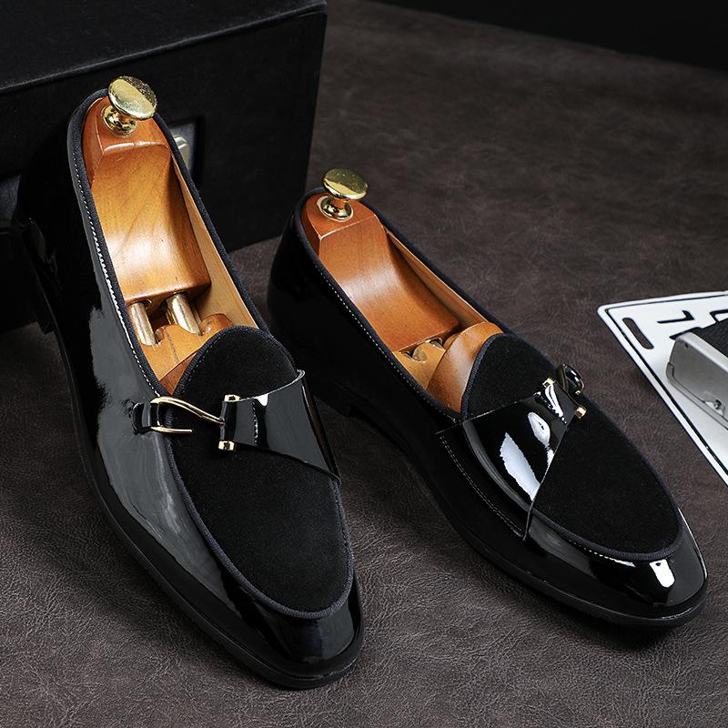 Italianhandmade Leather Loafers Dress Shoes