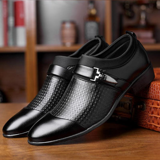 Men Business Pu Leather Casual Shoes