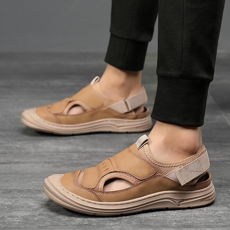 Italian Velcro Mule Sandals