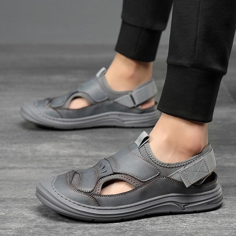 Italian Velcro Mule Sandals